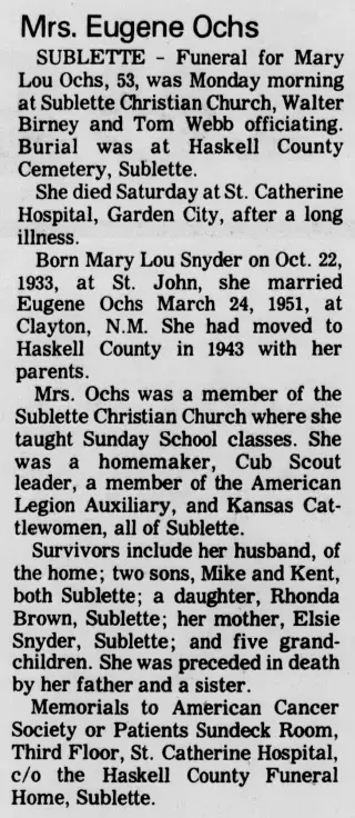 other Newspaper clipping from Apr 13, 1987 5719319