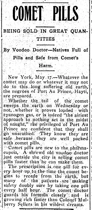 other Newspaper clipping from May 17, 1910 5719362