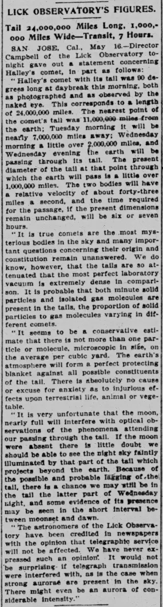 other Newspaper clipping from May 17, 1910 5719370