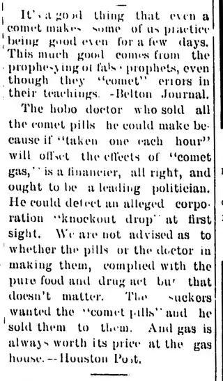 other Newspaper clipping from May 27, 1910 5719377