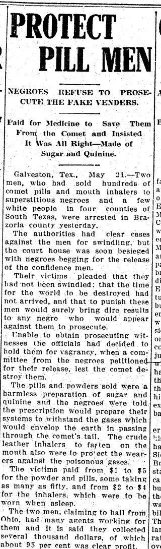 other Newspaper clipping from May 21, 1910 5719379