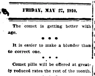other Newspaper clipping from May 27, 1910 5719380