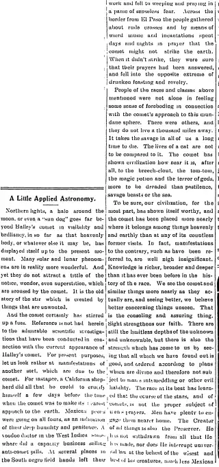 other Newspaper clipping from May 26, 1910 5719382