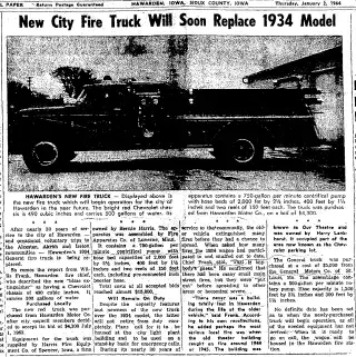 other Newspaper clipping from Jan 2, 1964 5719496