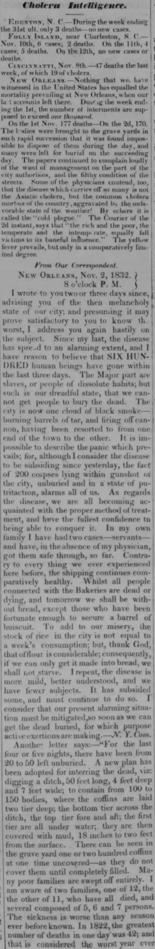 other Newspaper clipping from Nov 24, 1832 5719541