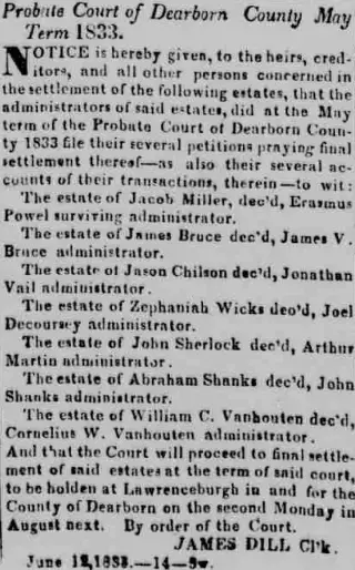 other Newspaper clipping from Jun 21, 1833 5719621
