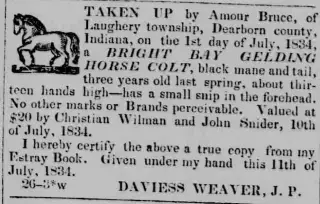 other Newspaper clipping from Jul 26, 1834 5719673
