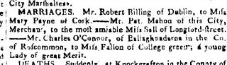 Marriage Newspaper clipping from Dec 23, 1769 5719680