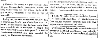 other Newspaper clipping from Oct 10, 1849 5719707