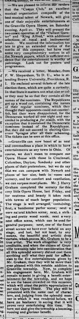 other Newspaper clipping from Apr 13, 1883 5719742