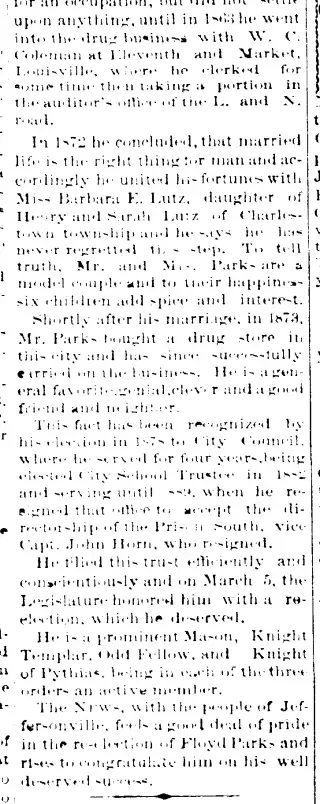 other Newspaper clipping from Mar 14, 1891 5719847