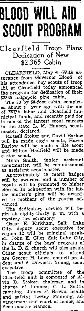 other Newspaper clipping from May 6, 1937 5719861