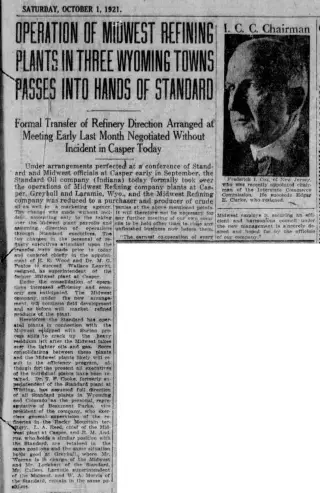 other Newspaper clipping from Oct 1, 1921 5719899