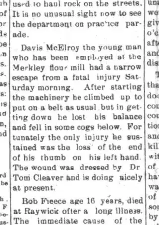 other Newspaper clipping from Nov 6, 1902 5719921