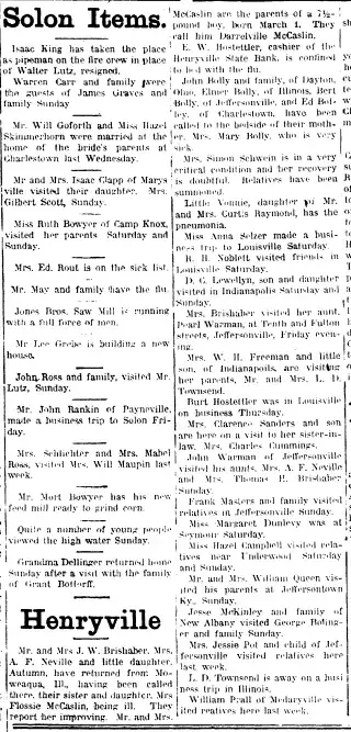 other Newspaper clipping from Mar 25, 1920 5720131