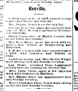 other Newspaper clipping from Nov 9, 1904 5720213