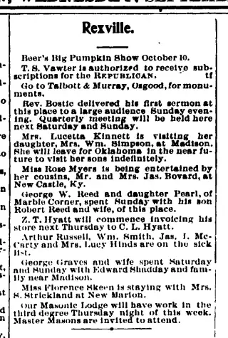 other Newspaper clipping from Sep 30, 1903 5720227