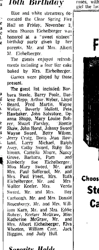 other Newspaper clipping from Nov 10, 1962 5720260