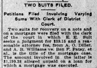 other Newspaper clipping from Aug 9, 1910 5720425
