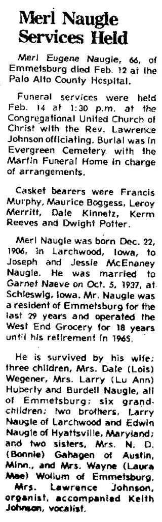 other Newspaper clipping from Feb 15, 1973 5720428