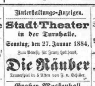 other Newspaper clipping from Jan 27, 1884 5720431