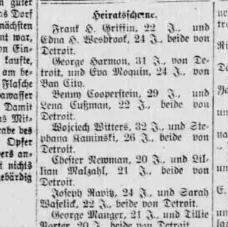 Marriage Newspaper clipping from Jun 24, 1917 5720645