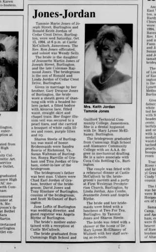 other Newspaper clipping from Oct 16, 1994 5720664