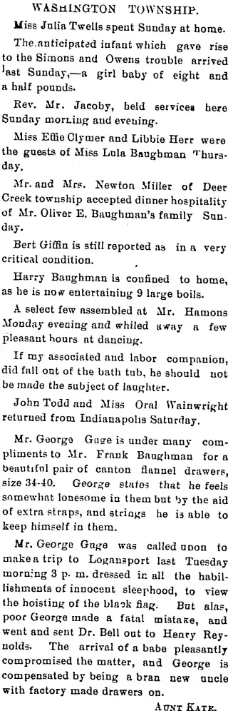 other Newspaper clipping from Mar 6, 1886 5720699