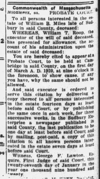 other Newspaper clipping from Feb 25, 1920 5720740