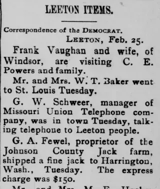 other Newspaper clipping from Feb 26, 1903 5720783