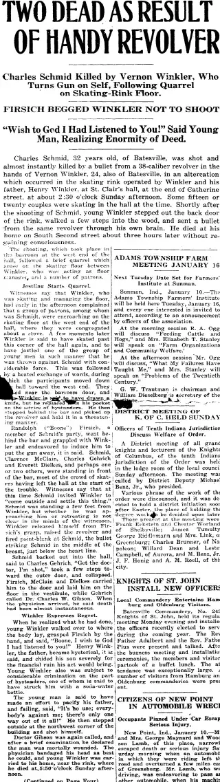 other Newspaper clipping from Jan 11, 1923 5720847