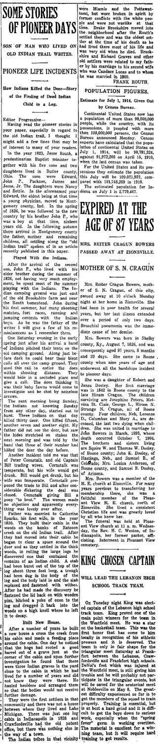 other Newspaper clipping from Apr 30, 1914 5720873