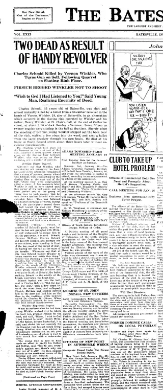 other Newspaper clipping from Jan 11, 1923 5720953