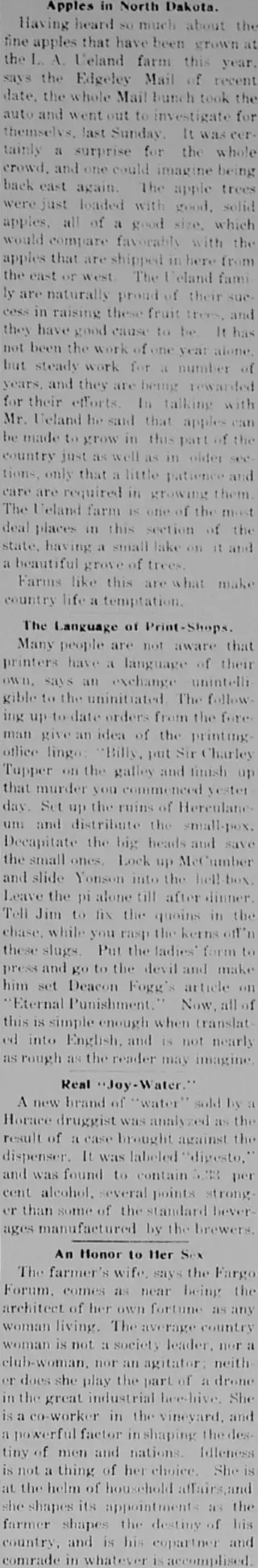 General news Newspaper clipping from Sep 16, 1909 5720977