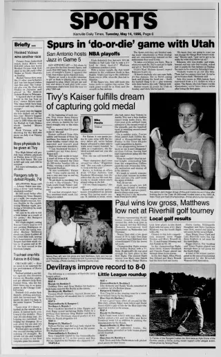 other Newspaper clipping from May 14, 1996 5721036