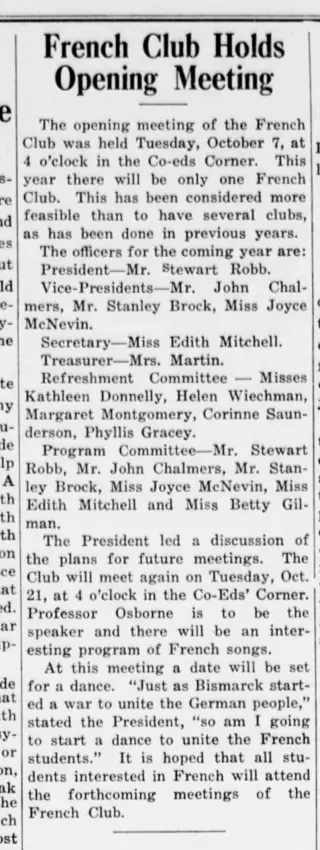 other Newspaper clipping from Oct 14, 1930 5721533