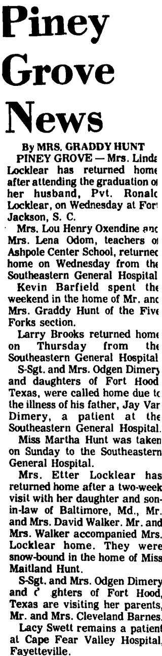 other Newspaper clipping from Feb 18, 1973 5721554