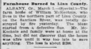 General news Newspaper clipping from Mar 6, 1903 5721577