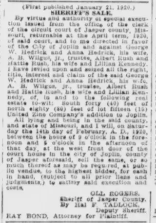 other Newspaper clipping from Jan 30, 1920 5721775