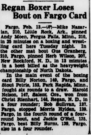 other Newspaper clipping from Feb 13, 1935 5721802