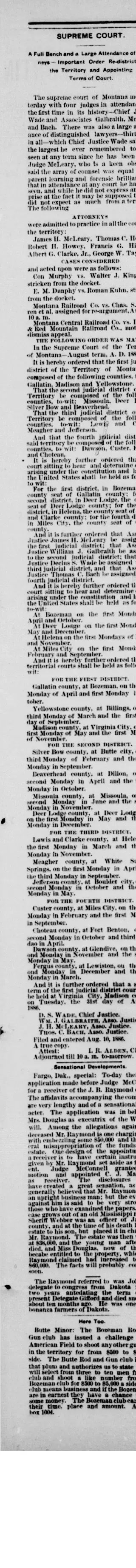 other Newspaper clipping from Aug 11, 1886 5721821