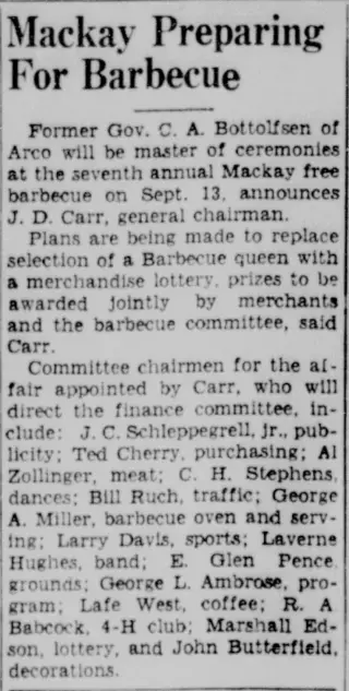 other Newspaper clipping from Aug 10, 1941 5721829