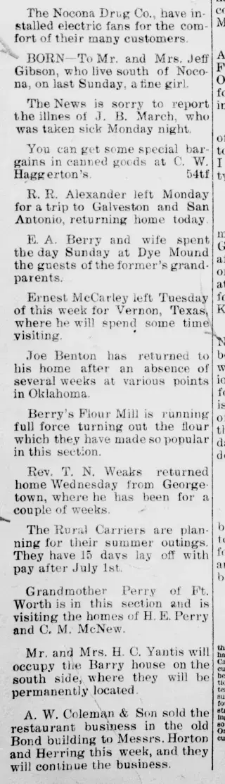 other Newspaper clipping from Jun 24, 1910 5721872