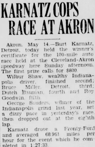 other Newspaper clipping from May 14, 1928 5721925