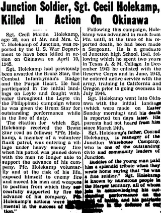 other Newspaper clipping from Jun 22, 1945 5721978
