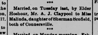 Marriage Newspaper clipping from Jul 10, 1902 5722010