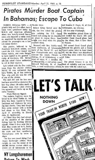 other Newspaper clipping from Apr 25, 1960 5722070