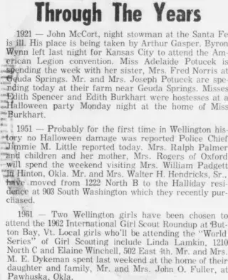 other Newspaper clipping from Nov 1, 1971 5722114
