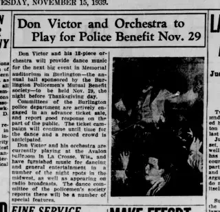 other Newspaper clipping from Nov 15, 1939 5722208