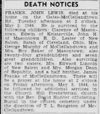 other Newspaper clipping from May 4, 1944 5722214